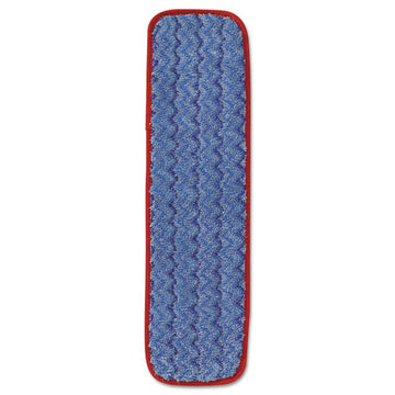 Rubbermaid® Commercial Microfiber Wet Mopping Pad, 18 1-2" X 5 1-2" X 1-2", Red freeshipping - TVN Wholesale